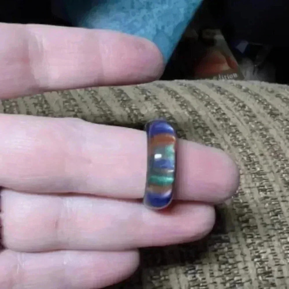 Boho Rainbow Ring (Size 6) - Picture 1 of 4